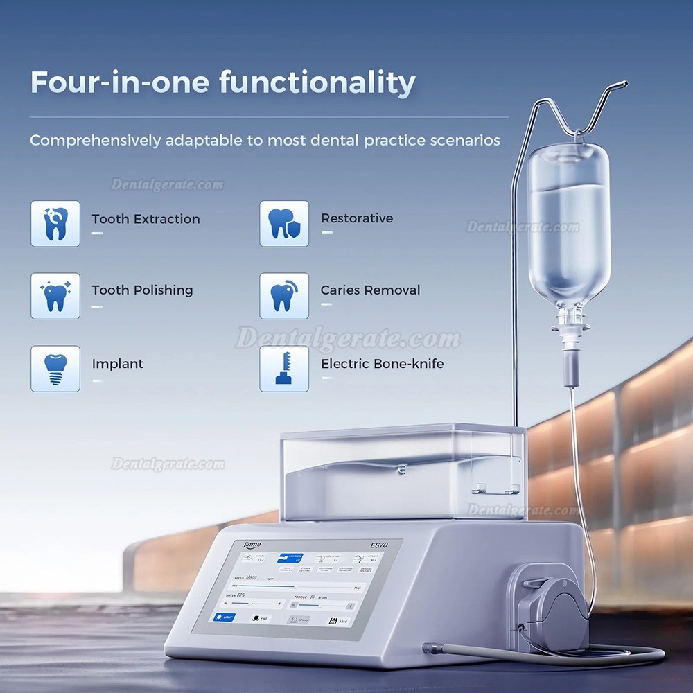 Jinme ES70 Dentalchirurgisches System mit 4 elektrischen Winkelst&uuml;cke